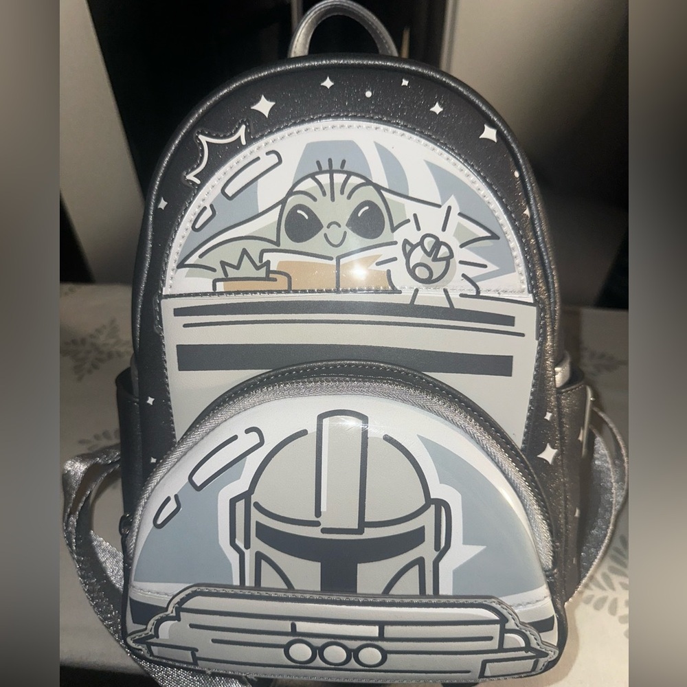 Star Wars Grogu & The Mandalorian Disney Loungefly